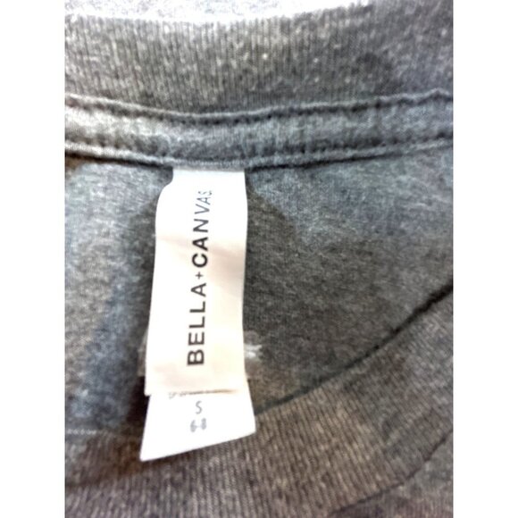 Bella-Canvas Girls Short Sleeve Graphic Tee Dots Hair Salon Gray Size S 6/8 - Picture 3 of 7